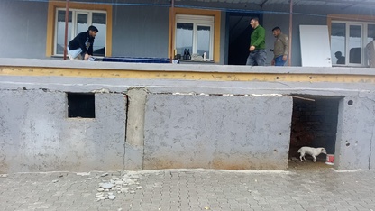 Manisa'da heyelan riski nedeniyle 10 ev tahliye edildi