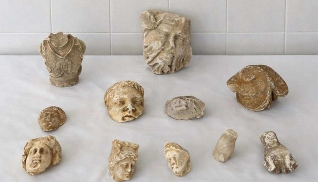 Denizli'de tarihi eser operasyonunda 5 şüpheli yakalandı