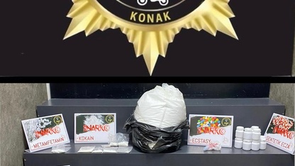 İzmir'de evinde uyuşturucu bulunan zanlı tutuklandı