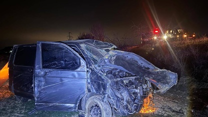 Afyonkarahisar'da kamyonet ağaca çarptı, 4 kişi yaralandı