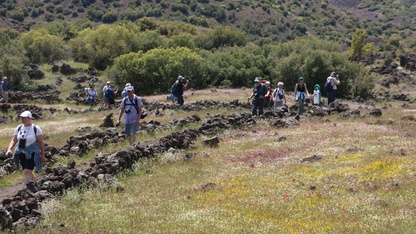 Polonya'dan gelen akademisyenler, Manisa'daki Kula-Salihli UNESCO Global Jeoparkı'nı gezdi