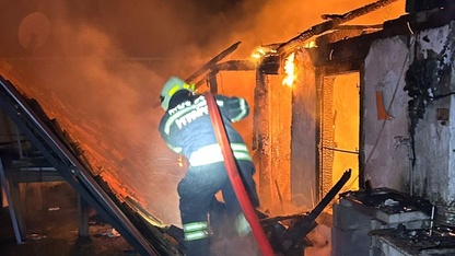 Muğla'da tek katlı ev yanarak kullanılamaz hale geldi