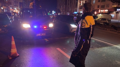Kütahya'da polis merkezine çakar lamba yakarak gelen sürücüye para cezası 