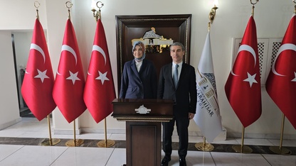 İçişleri Bakan Yardımcısı Yiğitbaşı, Vali Aktaş'ı ziyaret etti