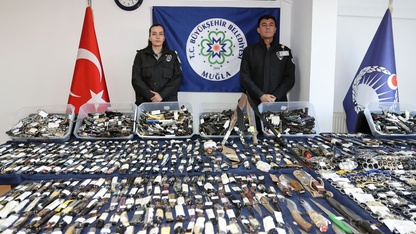 Muğla otogarlarında 2025 yılında 2 bin 520 kesici alet ele geçirildi