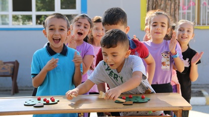 Aydın Gençlik Merkezi kırsal mahalle ilkokulunda etkinlik düzenledi