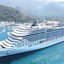 Marmaris'e "MSC Divina" kruvaziyeriyle 3 bin 280 turist geldi