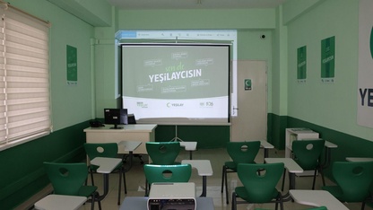 İzmir'de çocuk ve gençlik kapalı ceza infaz kurumunda "Yeşilay Kulüp Odası" açıldı 