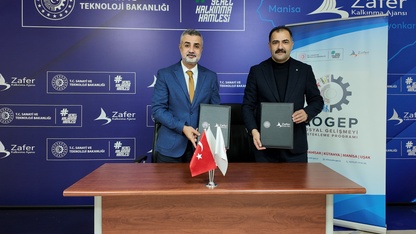 Demirci'de tarihi binanın halı merkezine dönüştürülmesine ilişkin protokol imzalandı 