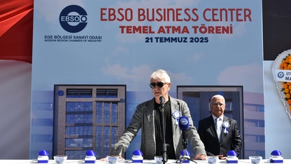 EBSO Business Center binasının temeli atıldı