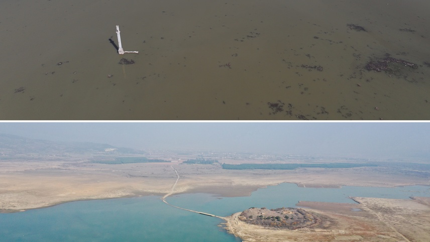 GRAFİKLİ - Yılbaşında yüzde 0,14 ölçülen Tahtalı Barajı'ndaki doluluk 98 günde yüzde 52'ye yükseldi