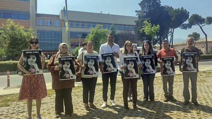 İzmir'de eski kız arkadaşını öldüren sanığın "tehdit" ve "hakaret" davasında 2. duruşma görüldü