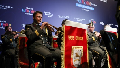 Ege Ordusu Bölge Bando Komutanlığı "Aydın Kültür Yolu Festivali"nde konser verdi