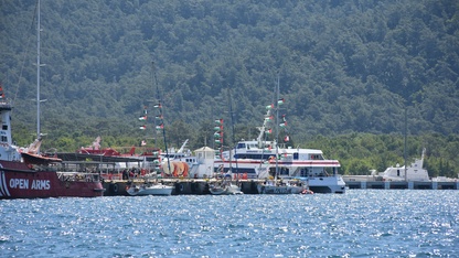 "Küresel Sumud Filosu" Marmaris'te