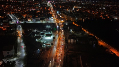 Manisa'da bayram tatilinin ikinci gününde trafik yoğunluğu yaşanıyor