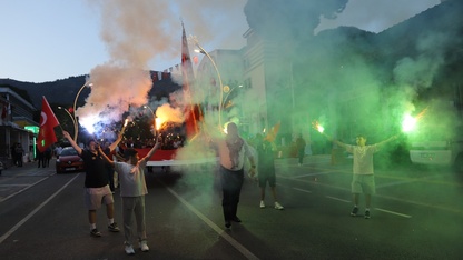 İzmir'in Ödemiş ve Bayındır ilçelerinde fener alayı düzenlendi