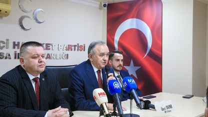 MHP Grup Başkanvekili Akçay, Manisa'da bayramlaşma programında konuştu: