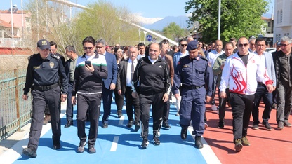 Muğla'da "Dünya Sağlık Günü" dolayısıyla farkındalık yürüyüşü düzenlendi