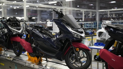 Honda Türkiye'nin İzmir Aliağa'daki motosiklet fabrikası törenle açıldı