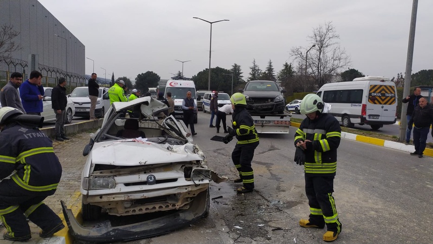 Manisa'da trafik kazasında bir kişi öldü