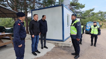 Muğla Valisi Akbıyık, Datça'da incelemelerde bulundu