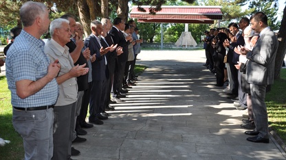 Kütahya'da şehitlik ziyaret edildi