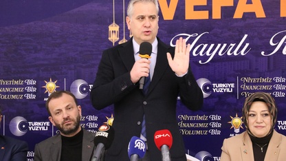 AK Parti Genel Başkan Yardımcısı Yalçın, Kütahya'da konuştu: