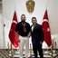 ABD şampiyonu güreşçi Demiroğlu'ndan Marmaris Kaymakamı Kaya'ya Ziyaret