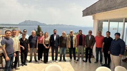 MHP Datça İlçe Başkanı Oğuzhan Özçelik basın mensuplarıyla bir araya geldi 