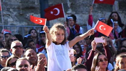 29 Ekim Cumhuriyet Bayramı Muğla'nın ilçelerinde kutlandı
