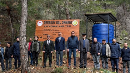 Kemalpaşa'da bal ormanı kuruldu