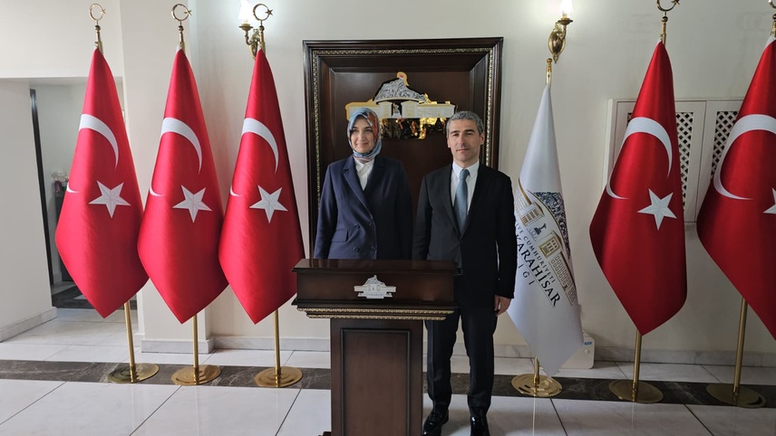 İçişleri Bakan Yardımcısı Yiğitbaşı, Vali Aktaş'ı ziyaret etti