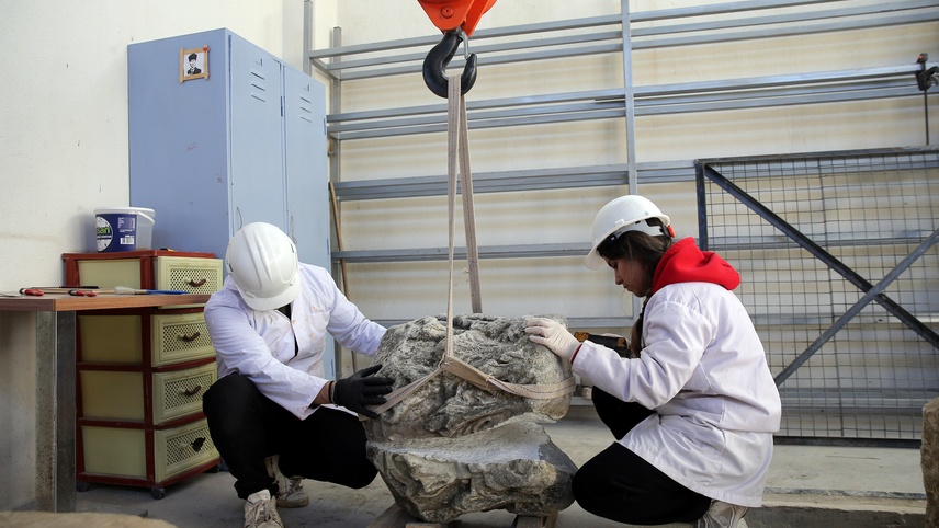 Stratonikeia'nın tarihi taşları öğrencilerle yeniden can buluyor