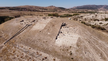 Denizli'deki arkeolojik kazılarda 4500 yıllık yanmış ev kalıntısı bulundu