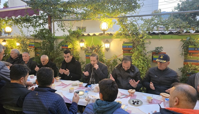 Datça'da esnaftan 400 kişilik iftar