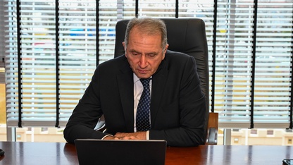 Uşak İl Emniyet Müdürü Çiftçi, AA'nın "Yılın Kareleri" oylamasına katıldı