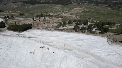 Pamukkale 25 yılda 37 milyondan fazla ziyaretçi ağırladı