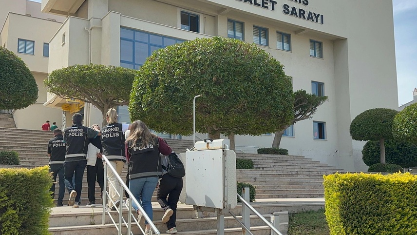 Marmaris'te uyuşturucu operasyonunda 4 zanlı tutuklandı