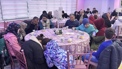 Afyonkarahisar'da görme engelliler iftarda buluştu