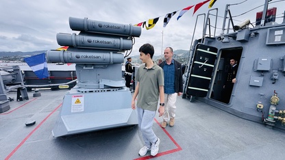 Muğla'da askeri gemiler ziyarete açıldı