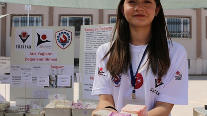Çine'de TÜBİTAK 4006 Bilim Fuarı açıldı
