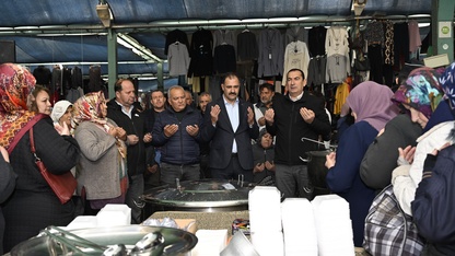 Demirci'de afetlere karşı kurban etkinliği