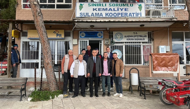 Alaşehir Kaymakamı Güngör, mahalle ziyaretlerini sürdürüyor