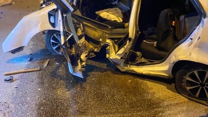 Muğla'da refüje çarpan otomobilin sürücüsü hayatını kaybetti