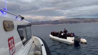 İzmir açıklarında 26 düzensiz göçmen kurtarıldı