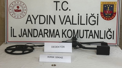 Aydın'da kaçak kazı yapan 5 zanlı suçüstü yakalandı