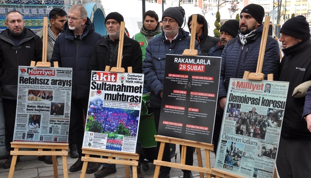 Kütahya'da "28 Şubat'ın Manşetleri" sergisi açıldı