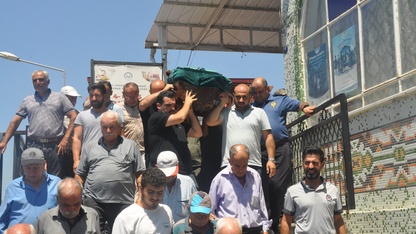 Trafik kazasında yaşamını yitiren AK Parti'li Çetin son yolculuğuna uğurlandı