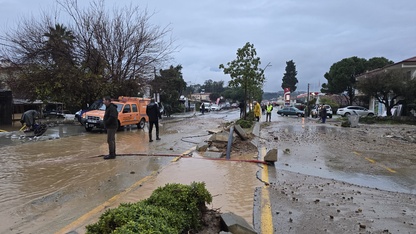 Muğla'da sağanak etkili oluyor