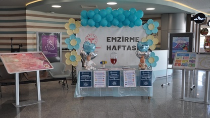 Kütahya Şehir Hastanesinde "Dünya Emzirme Haftası" etkinlikleri gerçekleştirildi